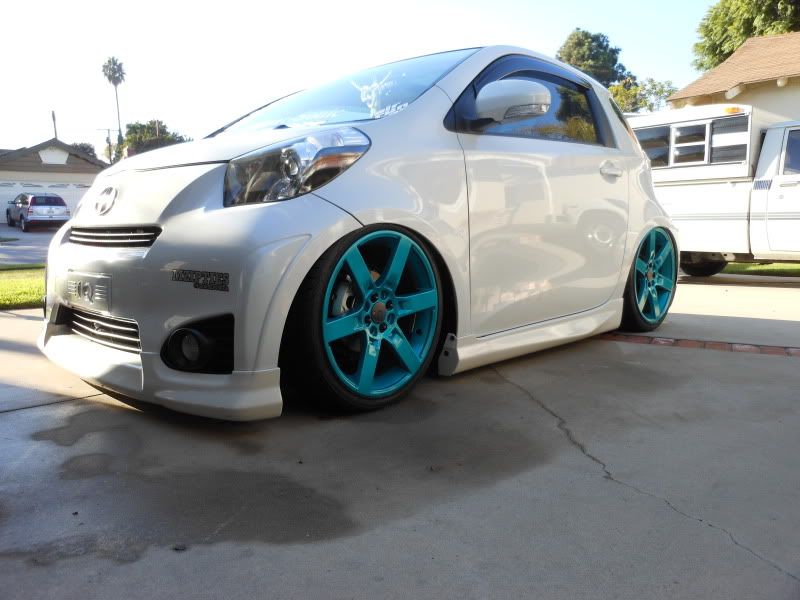 Added Color To My Five:ad Wheels - IQ Club - Toyota Owners Club